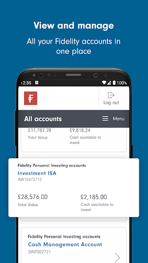 Mobile Application - Fidelity International